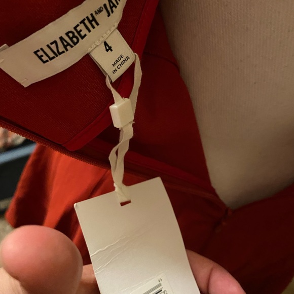 NWT Beautiful Elizabeth and James Tristan Red Dress - Designer - Picture 3 of 5